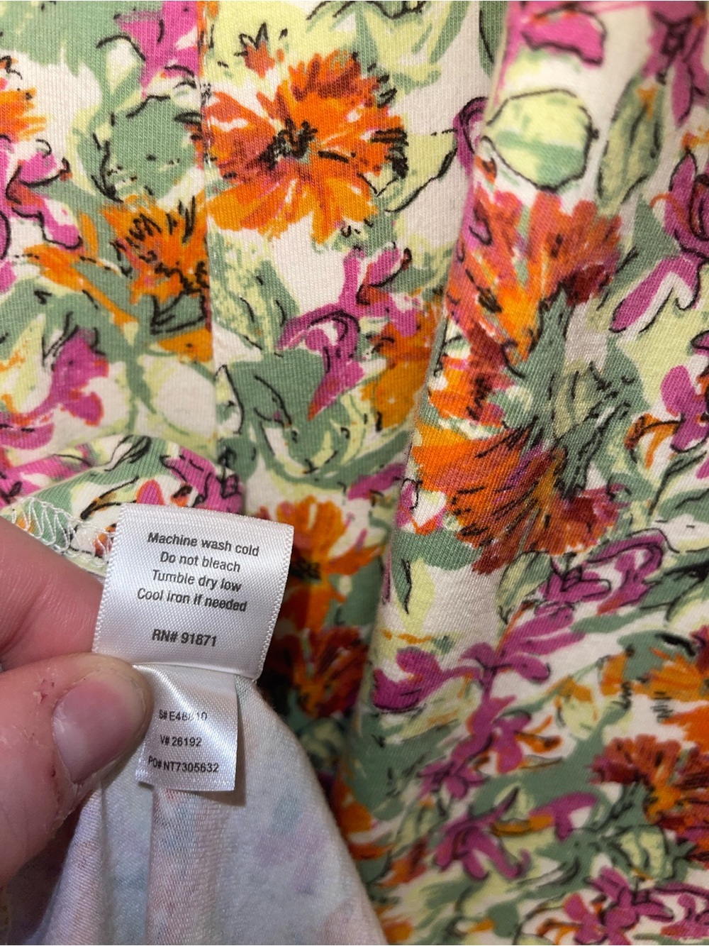 Sahalie Cottagecore Dress Womens 2X Multicolor Micro Floral Maxi Ankle - Picture 7 of 10